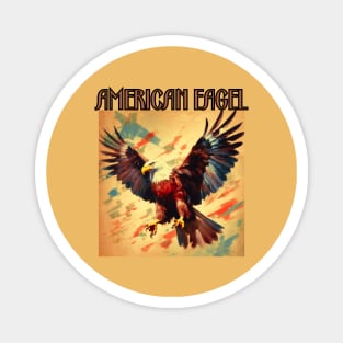 American eagle, freedom, independence day Magnet